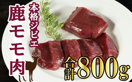 【ジビエ】鹿 モモ肉 800g 鹿肉 ジビエ 愛南ジビエ 10,500円