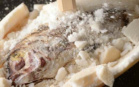 鯛 塩釜 焼き 中サイズ ゆら鯛 
