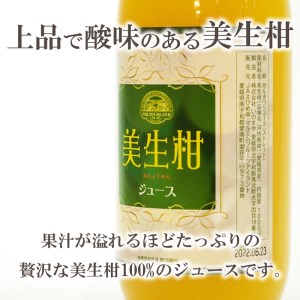 美生柑 みしょうかん ジュース 1,000ml × 6本 河内晩柑 ジュース ジュース ジュース ジュース ジュース 愛媛県 愛南町