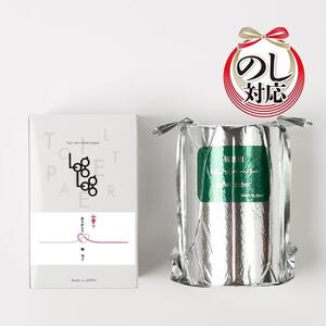 【ハート水引シール付】10年保証 備蓄用トイレットペーパー LogLog4個セット MST-204 【グレイジア株式会社】 [ATAC049]