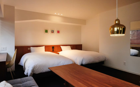 【暮らすように泊まる】セブンデイズホテルプラス スーペリア ツイン ルーム（ミニキッチン付）1泊2日 朝食付【セブンデイズホテル】 [ATBR010]