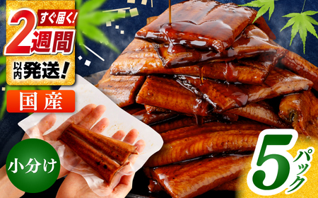 訳あり 鰻蒲焼きカット　約50g×5　タレ(山椒)付　鰻 うなぎ 鰻 鰻蒲焼 鰻蒲焼き 鰻 カット鰻【株式会社七和】 [ATAX013]　スピード 最短 最速 発送