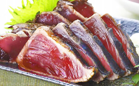 【12回定期便】明神水産 藁焼き鰹 (カツオ) たたき 2節 (約700g) セット 総計約8.4kg 【株式会社 四国健商】[ATAF112]