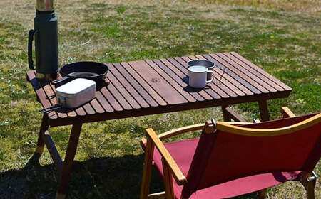 ウォールナット キャンプテーブル KUROSON370 / アウトドア アウトドアグッズ キャンプ テーブル ウォールナット 人気 おすすめ 【196｜ひのきのキャンプ用品】[ATBG006]