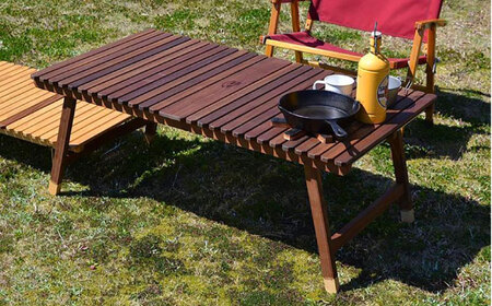 ウォールナット キャンプテーブル KUROSON370 / アウトドア アウトドアグッズ キャンプ テーブル ウォールナット 人気 おすすめ 【196｜ひのきのキャンプ用品】[ATBG006]