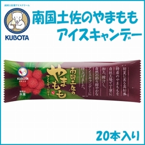 南国土佐のやまももアイスキャンデー　20本入【久保田食品】 サイズ3 アイス 添加物不使用 【グレイジア株式会社】 [ATAC261]