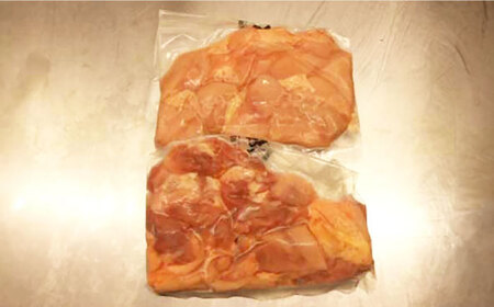 はちきん地鶏モモ肉カット はちきん地鶏ムネ肉カットセット 各約300g 【合同会社土佐あぐりーど】 [ATBO006]