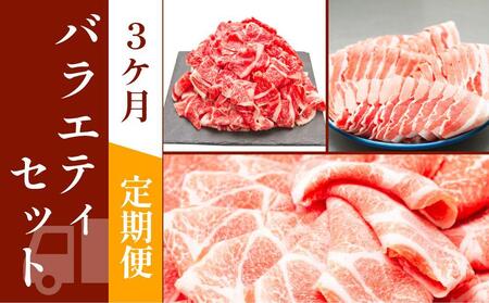 お肉の定期便　バラエティセット　(３か月)　お肉合計　9kg｜山重食肉