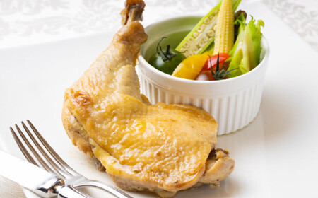 骨付きはちきん地鶏のコンフィ４本付（約１ｋｇ）