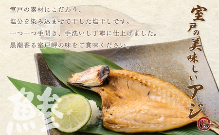 【アジの干物】ナカイチ海産 干物5から8枚セット