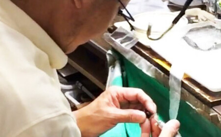 【数珠】白珊瑚1級玉使用 本連数珠