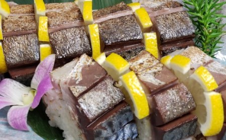 室戸の炙り鯖寿司とうなぎの蒲焼きセット _sz012