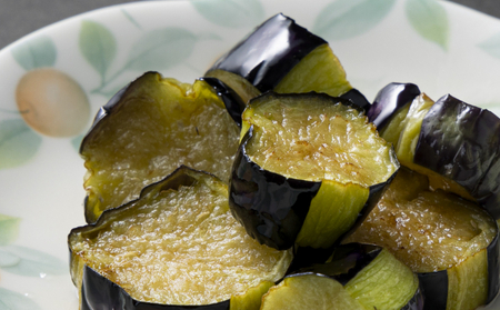 揚げナス 600g【輪切り】海洋深層水仕込みのナス使用 カット済 簡単 便利