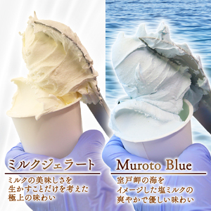 【大好評】ジェラートミルク 塩バニラ 20個 室戸市