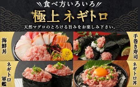 【ねぎとろ】高豊丸 ねぎとろ 1.8kg 【各600g×3回定期便】