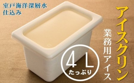 アイスクリン４L 業務用アイス _mt008