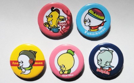 Zy042キャラクターで応援 缶バッチａ 高知県室戸市 ふるさと納税サイト ふるなび