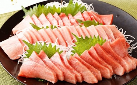 【定期便/計5回】天然本マグロ（各600g） 【まぐろ】ge009