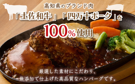 ハンバーガー屋の本気メガハンバーグ2ｋｇ（200ｇ×10個） ＜ 国産 高知県産 牛肉 豚肉 ブランド肉 希少 土佐あかうし 四万十ポーク ＞ _sd028