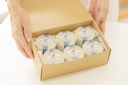 なす キャラメルミルクプリン 6個入【プリン】