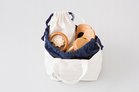 木のおもちゃ クリスマスデラックスセット 赤ちゃんの宝石箱＋クリスマスツリー（紺色）＋ちびっこ大工道具セット