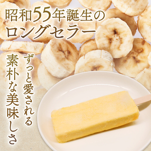 【久保田食品 アイス】昔ながらのバナナアイスキャンデー80ml×20本