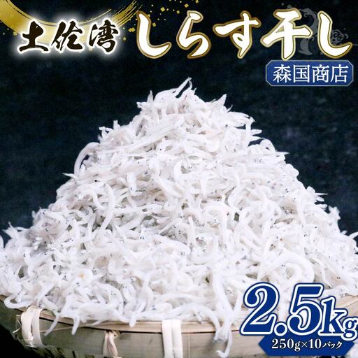 しらす干し 2.5kg（250g×10）【しらす干し ちりめんじゃこ】