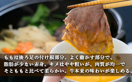 土佐あかうし【和牛もも／すき焼き用】約500g