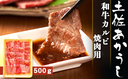 土佐あかうし 和牛カルビ／焼肉用 500g | あか牛 赤身 旨味 希少 幻 贈り物 ギフト 高知県 南国市