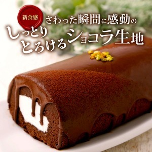 雪ヶ峰ロールくちどけショコラケーキ2本 / ケーキ