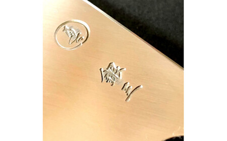 ムキモノ包丁 180ミリ銀三鋼 極上霞仕上げ 受注生産 