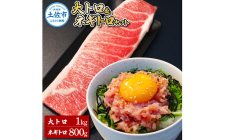 本鮪 大トロ500g ネギトロ400g(200g×2)