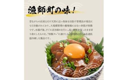 訳あり 活き締めカンパチの醤油漬け丼(10P)セット