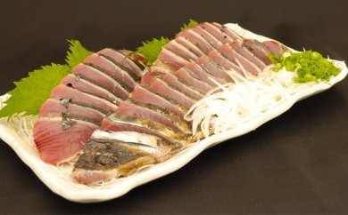 YS001 土佐の本場!藁焼生かつおタタキと干物とすりみのお得セット