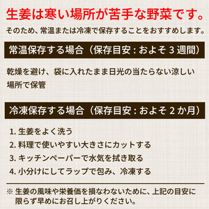 【早期予約 12月より順次発送】 高知県産 しょうが 「 金時生姜 」2kg 新鮮 野菜 薬味 大容量 高知 須崎 高知県 須崎市 HNT023