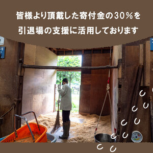 【 支援 】 支援引退馬4千円