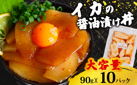 【 漬け丼 】 漬け丼イカ10p