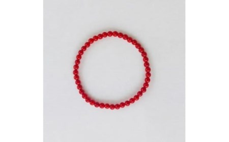 【 ブレスレット 】 ブレスレット赤珊瑚