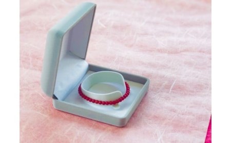 【 ブレスレット 】 ブレスレット赤珊瑚