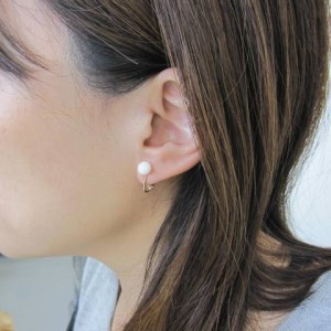 珊瑚職人館の珊瑚のイヤリング（e3）