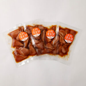 6回定期便：旬のお魚漬け丼セット100g×4P（魚種1種類おまかせ）2400g 【J00033】