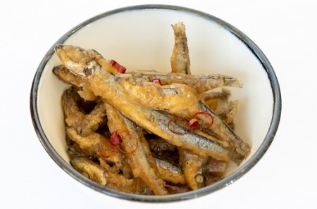 冷凍惣菜２品セット【じゃこ天（計10枚）＆きびなごの南蛮漬け（３袋）】【R00531】