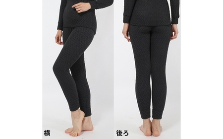 ひだまり エベレスト 婦人 タイツ ダークブラック S 高知県 高知 四万十市 四万十 しまんと 日本製 高品質 服 インナー 保温 防寒 抗菌 防臭 レディース 女性 肌着 ボトムス 暖かい ズボン 秋 冬 25-45-S