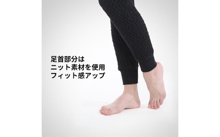 防寒肌着 ひだまり エベレストX 婦人 タイツ ダークブラック M 高知県 高知 四万十市 四万十 しまんと 日本製 高品質 服 インナー アンダー 保温 抗菌 防臭 レディース 女性 ボトムス 暖かい ズボン 厚手 ギフト 秋 冬 25-0012-M