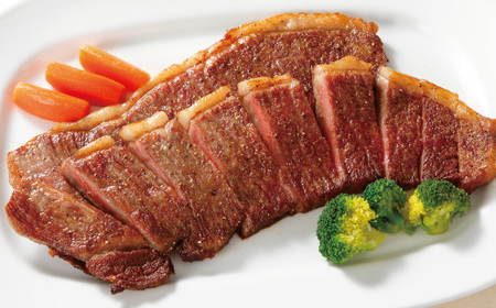 【感謝・期間限定100g付き】 ＜100個限定＞ 牧場直送 四万十牛（メス牛）特選 サーロインステーキ 約500g（400g＋100g） 高知 しまんと 四万十 肉 牛肉 黒毛和牛 四万十市 霜降り 【2026年3月31日までの受付】26-980Z