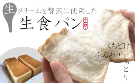 21-730.パンのピノキオ特製 ふんわり生食パン2斤セット