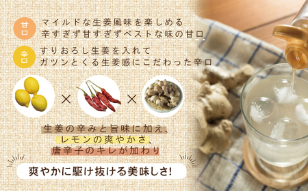 R5-708.ジンジャーシロップ辛口・甘口セット