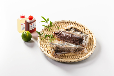 R5-034.本生!老舗魚屋大将が厳選した本格カツオ藁焼きタタキセット(400g)