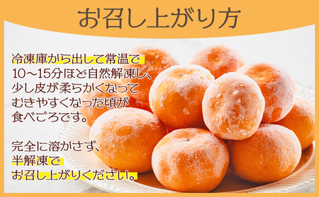 冷凍みかん 1kg【冷凍みかん 冷凍みかん 冷凍みかん 冷凍みかん 冷凍みかん】 eh-0038