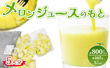 メロンジュースのもと 約800g 約165g×5パック メロン tn-0032